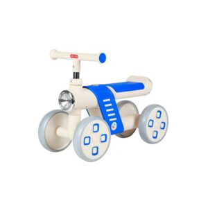 Bicicleta de Equilíbrio Infantil Azul Sem Pedal 04 Rodas