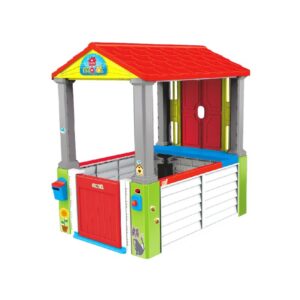 Casinha Infantil Para Brincar com Campainha Porta e Janelas