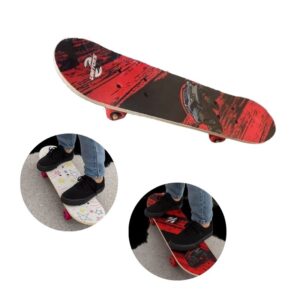 Mini Skate Estampado 60cm Diversão Radical para os Pequenos