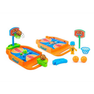 Jogo Basquete de Mesa com Catapulta Lançadora de Bolinhas