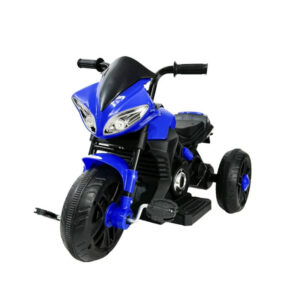 Moto Elétrica Azul Infantil 6v Recarregável 380w Farol Led