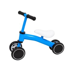 Bicicleta Azul Sem Pedal de Equilíbrio e Coordenação Motora