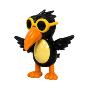 Boneco Colecionável Brainrot Frulli Frullà Tucano Articulado