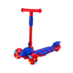 Patinete Speed Fun Vermelho com Luzes de Led nas Rodinhas