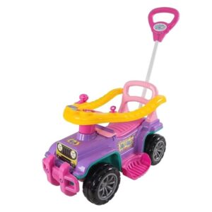 Carrinho de Passeio Infantil com Empurrador Bebe Jipe