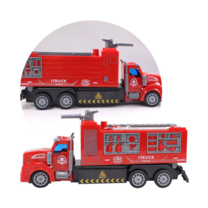 Carrinho de Controle Remoto Bombeiro com Escada Magirus